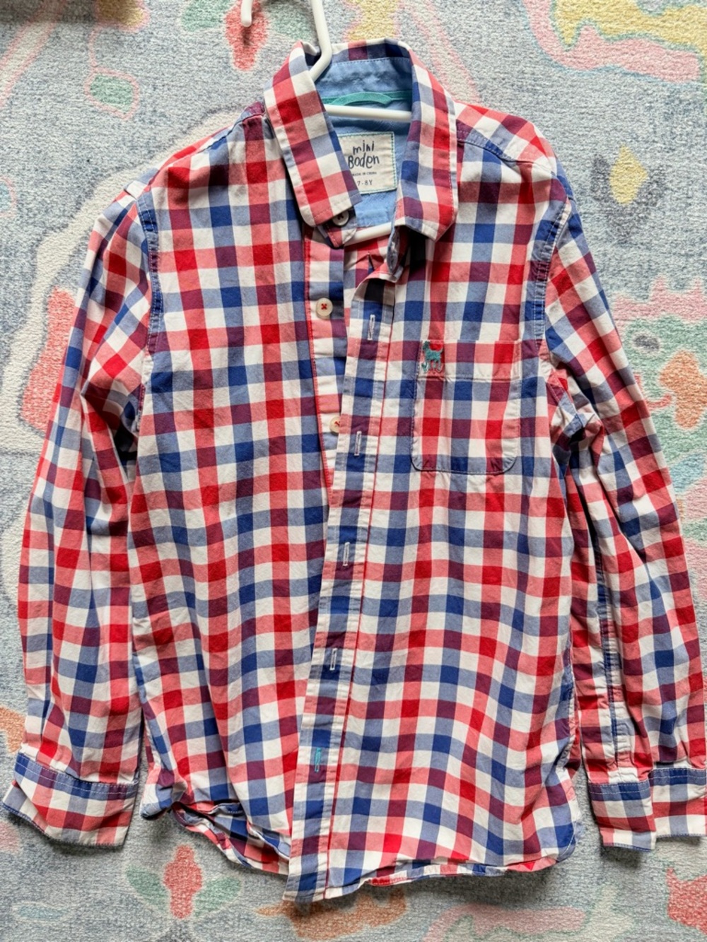 Mini Boden button down size 7-8